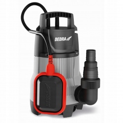 DEDRA POMPA ZANURZENIOWA WODA BRUDNA CZYSTA ZATAPIALNA 1000W 1700l/m PŁYWAK