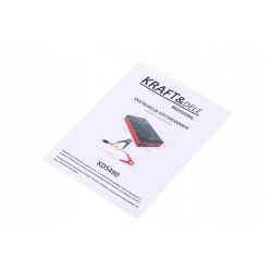URZĄDZENIE WIELOFUNKCYJNE JUMP STARTER 800A POWERBANK KRAFT&DELE KD5490