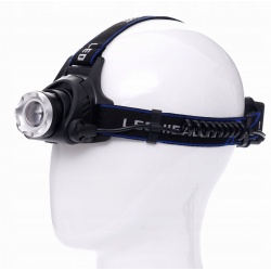 KRAFT&DELE LATARKA CZOŁOWA LED 4 TRYBY CZOŁÓWKA IPX45 KD1244