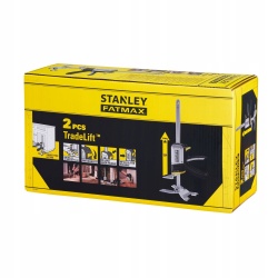 STANLEY 2x PODNOŚNIK DO MEBLI PŁYT DRZWI OKIEN TRADELIFT 7-220MM FMHT83552