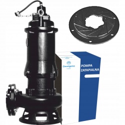OMNIGENA WQ 60-10-4 POMPA ZATAPIALNA 4kW 400V DO WODY BRUDNEJ +8m KABEL