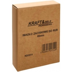 IMADŁO ZACISKOWE DO RUR 60MM KRAFT&DELE KD3511