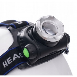 KRAFT&DELE LATARKA CZOŁOWA LED 4 TRYBY CZOŁÓWKA IPX45 KD1244