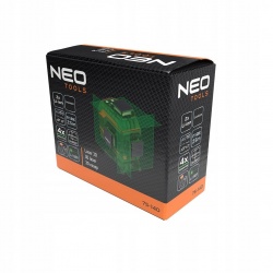 NEO LASER 3D 12 LINII ZIELONY WALIZKA TARCZA CEL MAGN UCHWYT WALIZKA 75-140