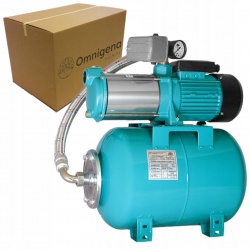 OMNIGENA MHI 1500 INOX 400V POMPA HYDROFOROWA 1500 W 5700 l/h +ZBIORNIK 24L