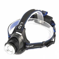 KRAFT&DELE LATARKA CZOŁOWA LED 4 TRYBY CZOŁÓWKA IPX45 KD1244