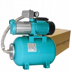 OMNIGENA MHI 1500 INOX 400V POMPA HYDROFOROWA 1500 W 5700 l/h +ZBIORNIK 24L