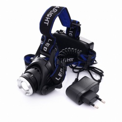 KRAFT&DELE LATARKA CZOŁOWA LED 4 TRYBY CZOŁÓWKA IPX45 KD1244