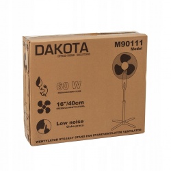 WENTYLATOR STOJĄCY 18"/ 45cm 60W CICHY DAKOTA M90111