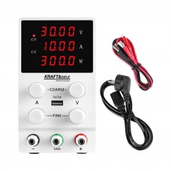 ZASILACZ LABORATORYJNY REGULOWANY PRECYZYJNY 0-30V 10A LED 200-240V AC