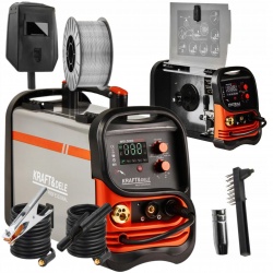 SPAWARKA INWERTEROWA INWERTOROWA FLUX MIG MMA LIFT TIG 250A BEZGAZ ORAZ GAZ