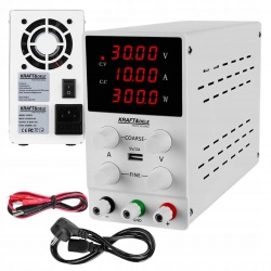 ZASILACZ LABORATORYJNY REGULOWANY PRECYZYJNY 0-30V 10A LED 200-240V AC