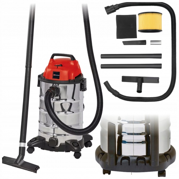 ODKURZACZ WARSZTATOWY 20L 1500W NA MOKRO 220-240 V TC-VC 1930 S EINHELL