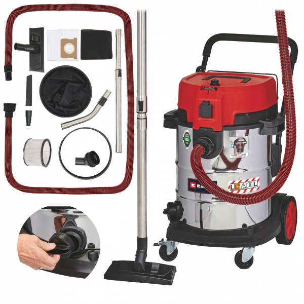 ODKURZACZ WARSZTATOWY 50L 1600W NA MOKRO SUCHO TE-VC 2350 SACL EINHELL