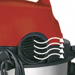 ODKURZACZ WARSZTATOWY 1250W ZBIORNIK 20 L +AKCESORIA TH-VC 1820 S EINHELL