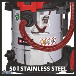 ODKURZACZ WARSZTATOWY 50L 1600W NA MOKRO SUCHO TE-VC 2350 SACL EINHELL