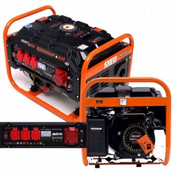 AGREGAT PRĄDOTWÓRCZY GENERATOR 5200W 400V 3x230V AVR MIEDZIANY STOJAN KD161