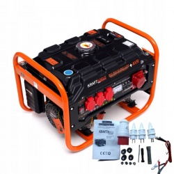 AGREGAT PRĄDOTWÓRCZY GENERATOR 5200W 400V 3x230V AVR MIEDZIANY STOJAN KD161