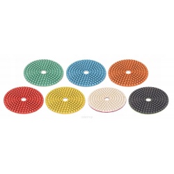 TARCZA DIAMENTOWA ZESTAW DO SZLIFOWANIA GRESU DYSK POWERMAT PM-DPP-100TM