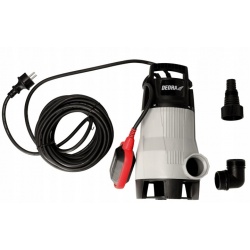 DEDRA POMPA ZANURZENIOWA WODA BRUDNA CZYSTA ZATAPIALNA 1000W 1700l/m PŁYWAK