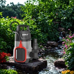 DEDRA POMPA ZANURZENIOWA WODA BRUDNA CZYSTA ZATAPIALNA 1000W 1700l/m PŁYWAK