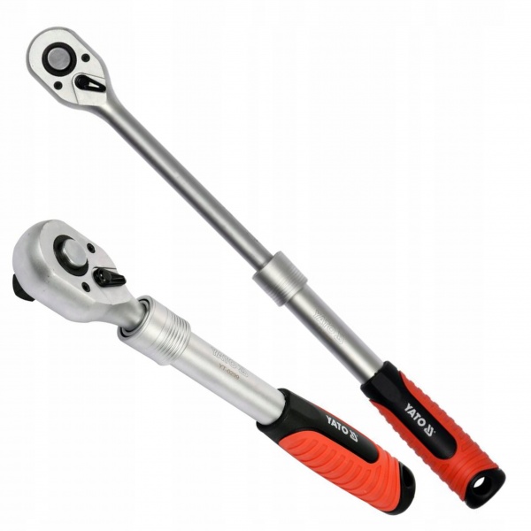 YATO GRZECHOTKA TELESKOPOWA YATO 1/2" 305-455mm YT-0299 DŁUGA GRZECHOTKI