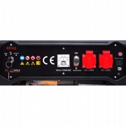 AGREGAT PRĄDOTWÓRCZY GENERATOR 5200W 2x230V AVR MIEDŻ STOJAN E START KD162