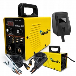 SPAWARKA INWERTOROWA INWERTEROWA LCD MMA 300A IGBT HOT START ANTI STICK VRD