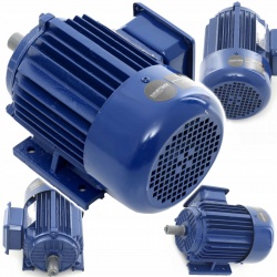SILNIK ELEKTRYCZNY 2,2KW 380V 2840RPM SOLIDNY 28MM WAŁEK TRÓJFAZOWY