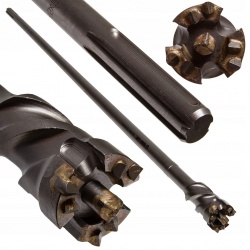 WIERTŁO PRZEBICIOWE SDS-MAX 45 x 1000mm DO PRZEWIERTÓW PESZLI RUR