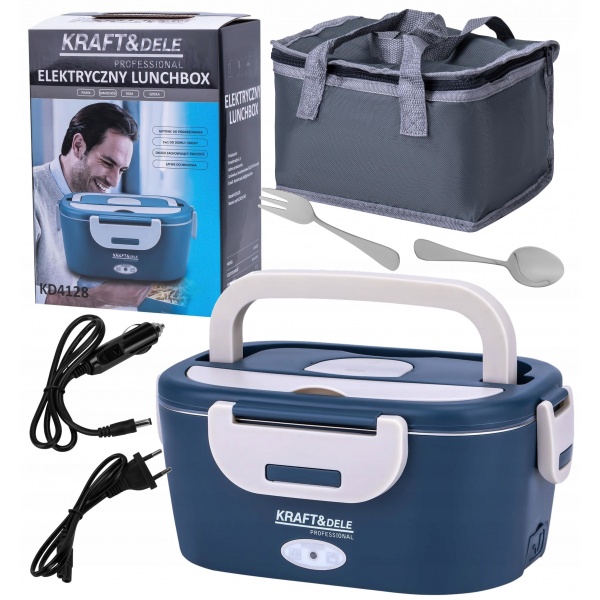 ELEKTRYCZNY LUNCH BOX 1.5L POJEMNIK PODGRZEWACZ OBIADU DO BIURA AUTA 12/230 ELEKTRYCZNY LUNCH BOX 1.5L POJEMNIK PODGRZEWACZ OBIADU DO BIURA AUTA 12/230