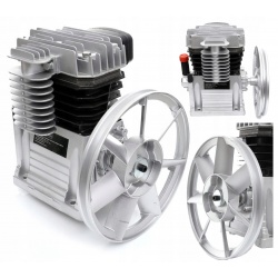 SPRĘŻARKA POWIETRZA POMPA 3kW KOMPRESOR 8BAR 4KM 2 TŁOKI ALUMINIOWA WYDAJNA
