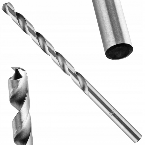 GRAPHITE WIERTŁO DO METALU HSS DIN 340 PRZEDŁUŻANE ŚREDNICA 6MM 54T996 GRAPHITE WIERTŁO DO METALU HSS DIN 340 PRZEDŁUŻANE ŚREDNICA 6MM 54T996