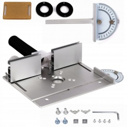 PŁYTA BLAT WKŁADKOWA DO STOŁU FREZARKI PROWADNICA PŁYTKA ALUMINIOWA KD11880