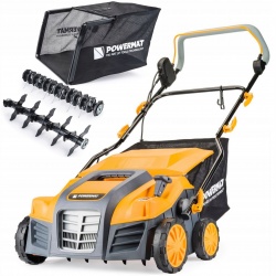 AERATOR WERTYKULATOR ELEKTRYCZNY 2600W Z KOSZEM AERACJA WERTYKULACJA 40cm