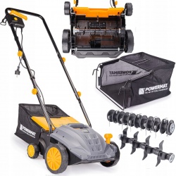 AERATOR WERTYKULATOR ELEKTRYCZNY 3w1 2400W KOSZ 30L AERACJA WERTYKULACJA