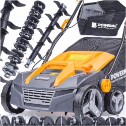 AERATOR WERTYKULATOR ELEKTRYCZNY Z KOSZEM 3w1 2550W AERACJA WERTYKULACJA