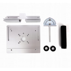PŁYTA BLAT WKŁADKOWA DO STOŁU FREZARKI PROWADNICA PŁYTKA ALUMINIOWA KD11880