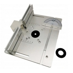 PŁYTA BLAT WKŁADKOWA DO STOŁU FREZARKI PROWADNICA PŁYTKA ALUMINIOWA KD11880