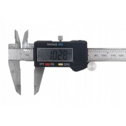 ELEKTRONICZNA SUWMIARKA CYFROWA KD10299 150mm METALOWA INOX W ETUI WALIZKA