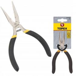 TOPEX SZCZYPCE PRECYZYJNE WYDŁUŻONE PROSTE 130 MM HARTOWANE SZCZĘKI 32D726