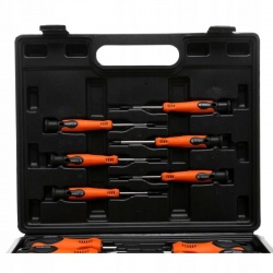 ZESTAW ŚRUBOKRĘTÓW I BITÓW 32 EL WALIZKA BITY KD10902 WKRĘTAKI TORX PŁASKIE