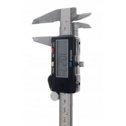 ELEKTRONICZNA SUWMIARKA CYFROWA KD10299 150mm METALOWA INOX W ETUI WALIZKA