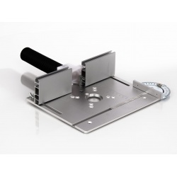 PŁYTA BLAT WKŁADKOWA DO STOŁU FREZARKI PROWADNICA PŁYTKA ALUMINIOWA KD11880