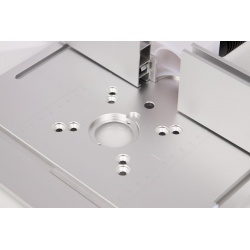PŁYTA BLAT WKŁADKOWA DO STOŁU FREZARKI PROWADNICA PŁYTKA ALUMINIOWA KD11880