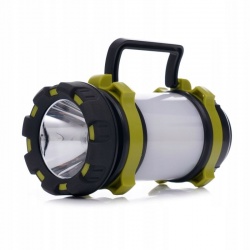 KRAFT&DELE LAMPA TURYSTYCZNA BIWAKOWA POD NAMIOT KEMPING 3W1 T6 LED KD1240