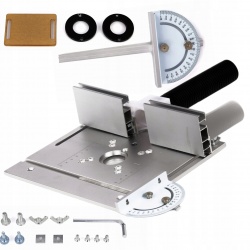 PŁYTA BLAT WKŁADKOWA DO STOŁU FREZARKI PROWADNICA PŁYTKA ALUMINIOWA KD11880