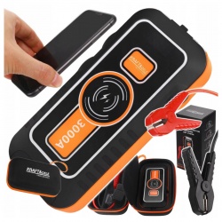 POWERBANK URZĄDZENIE WIELOFUNKCYJNE JUMP STARTER 1200A + ETUI 16 000MAH