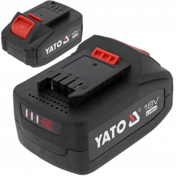 YATO AKUMULATOR LI-ION 3AH BATERIA DO ELEKTRONARZĘDZI SYSTEMU 18V YT-828462 YATO AKUMULATOR LI-ION 3AH BATERIA DO ELEKTRONARZĘDZI SYSTEMU 18V YT-828462
