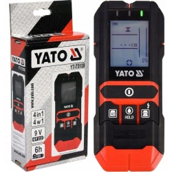 YATO YT-73138 WYKRYWACZ PROFILI PRZEWODÓW HIGROMETR POMIAR WILGOTNOŚCI 4w1